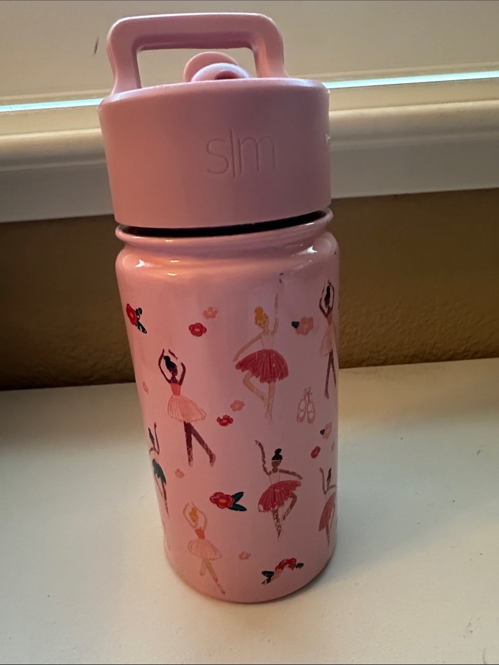 Simple Modern Novelty Ballerina Kids Water Bottle - Pink 14 Oz